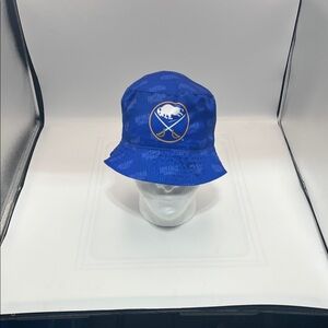 Buffalo Sabres Reversible Bucket Hat NHL Blue Hockey Fan Hat